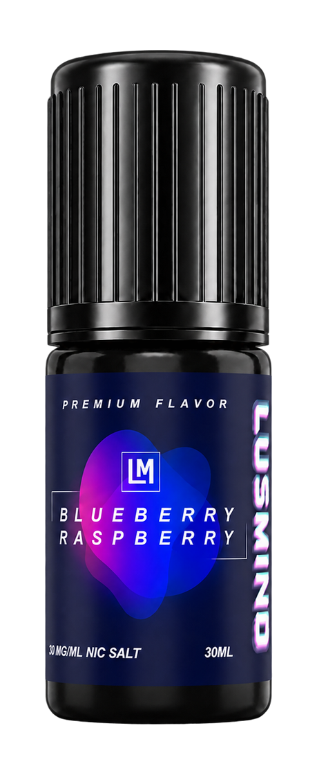 Lusmind Blueberry Raspberry e-liquid bottle